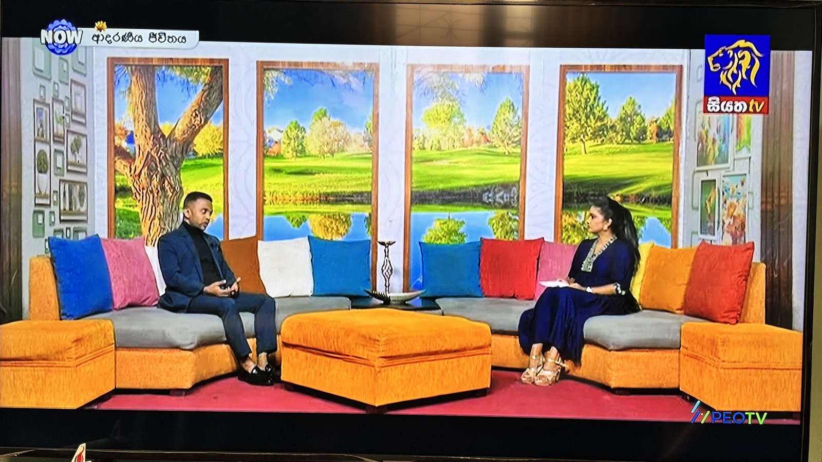 Siyatha TV interview