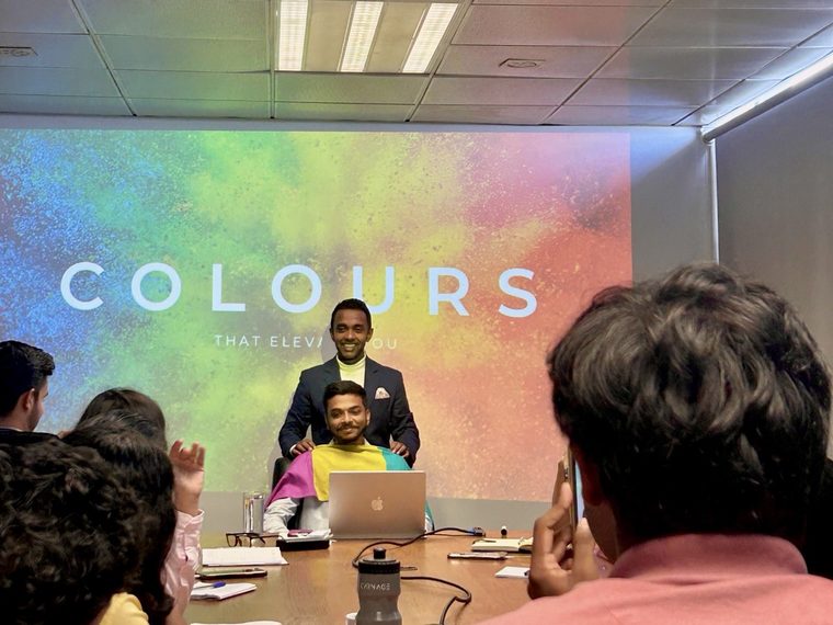Colours that elevate you